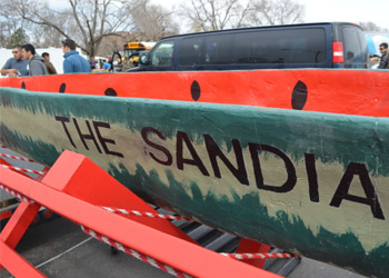 the sandia canoe